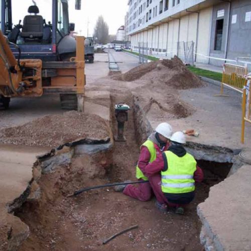 Renovación conducciones abastecimiento